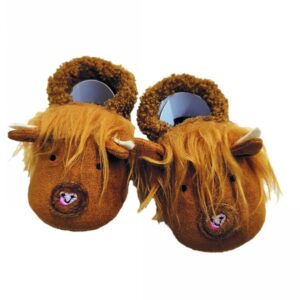 Highland Cow Slippers 18-24M