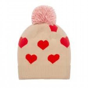 Sweetheart Knitted Hat 3-6 Years