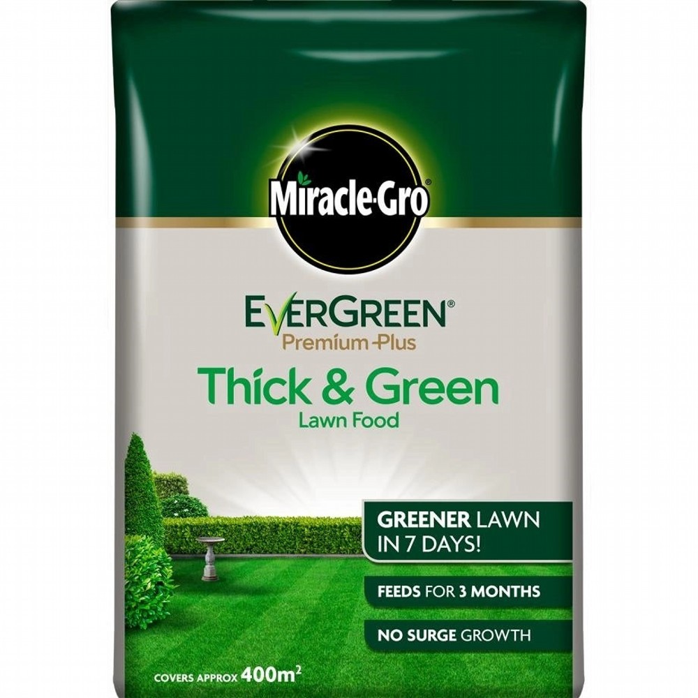 MIRACLE-GRO PREMIUM+ LAWN FOOD 400M