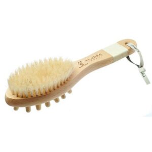 Combination Massage Brush th wooden Nodules & Natural