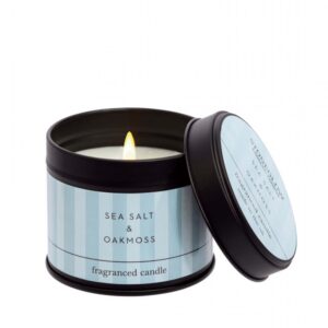 Sea Salt & Oakmoss - Scented Candle Tin