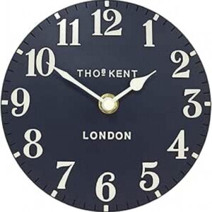 6" Arabic Mantel Clock Ink