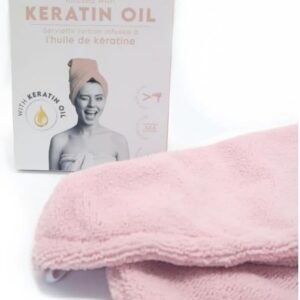 Danielle Infused Hair Turban - Keratin Oil