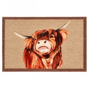 My Mat Nylon Indoor Pattern My Highland Cow 50x75