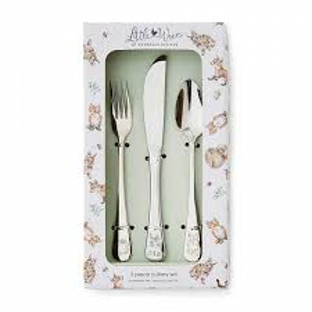 Little Wren Childs 3 Piece Cutlery Set