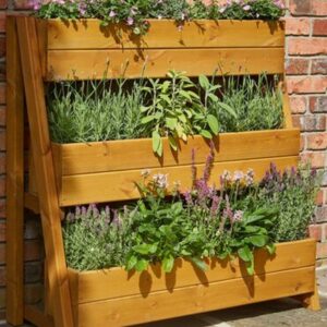Herb & Flower Tiered Planter - Large