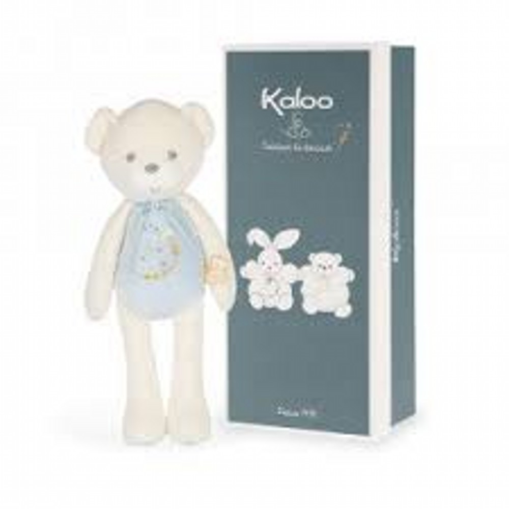 Perle - Doll Musical Bear Blue - Medium