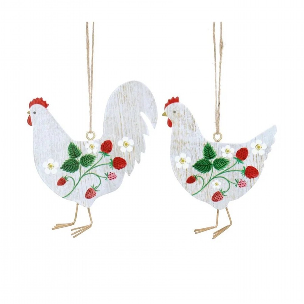 Bristle Cockerel/Hen Orn Small