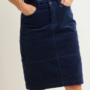 Cord Midi Skirt