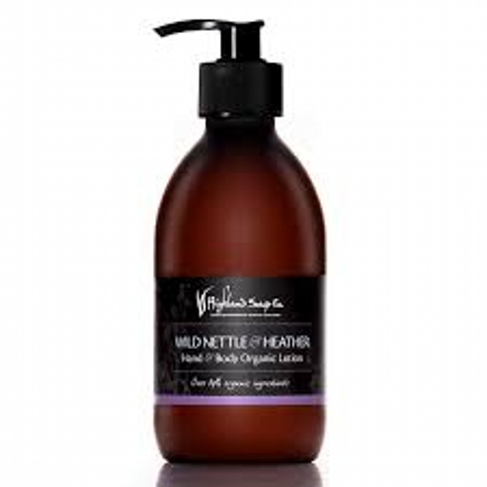 Hand & Body Organic Lotion 300Ml Wild Nettle & Heather