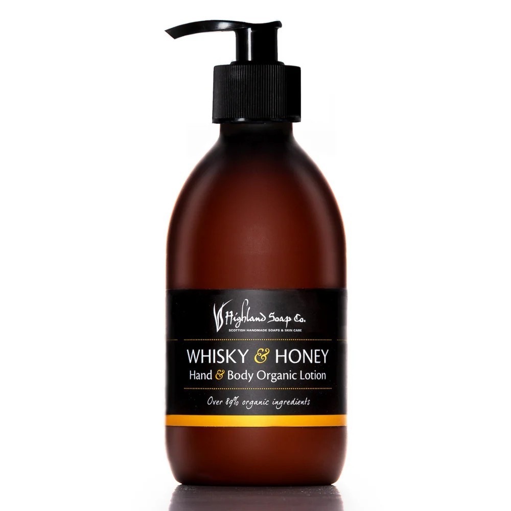 Hand & Body Organic Lotion 300Ml Whisky & Honey