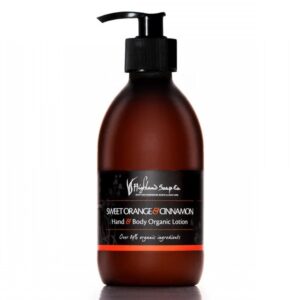 Hand & Body Organic Lotion 300Ml Sweet Orange & Cinnam