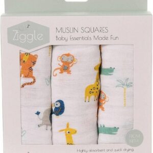 Savanna Animals Muslin Set