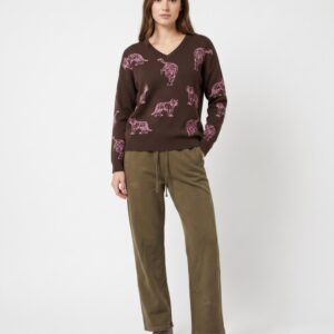 Leopard Pullover