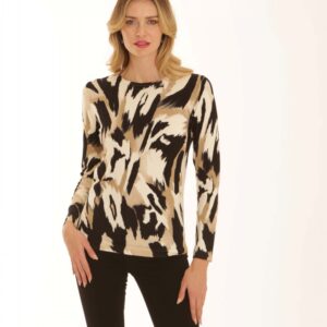 Neutral Printed Jumper