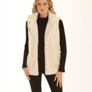 Solid Fur Gilet