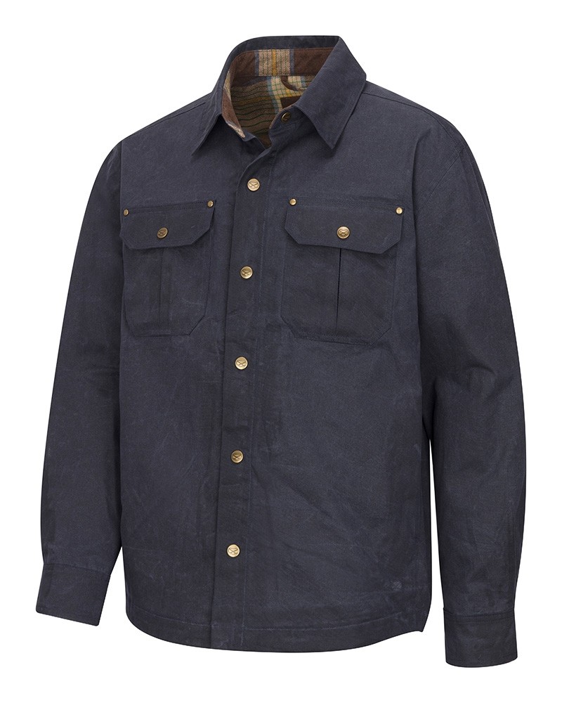 Huntly Waxed Canvas Utility Overshirt